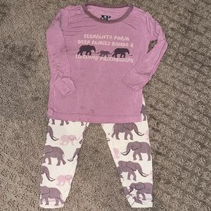 Kickee Pants Pajama Set